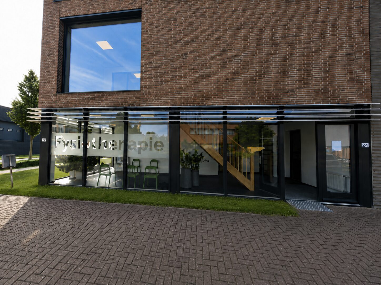 Ingang van Delta Sportfysiotherapie